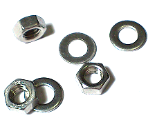 Hexagon Nut & Washer Set Stainless Steel SUS304 M5 10Pc/Lot